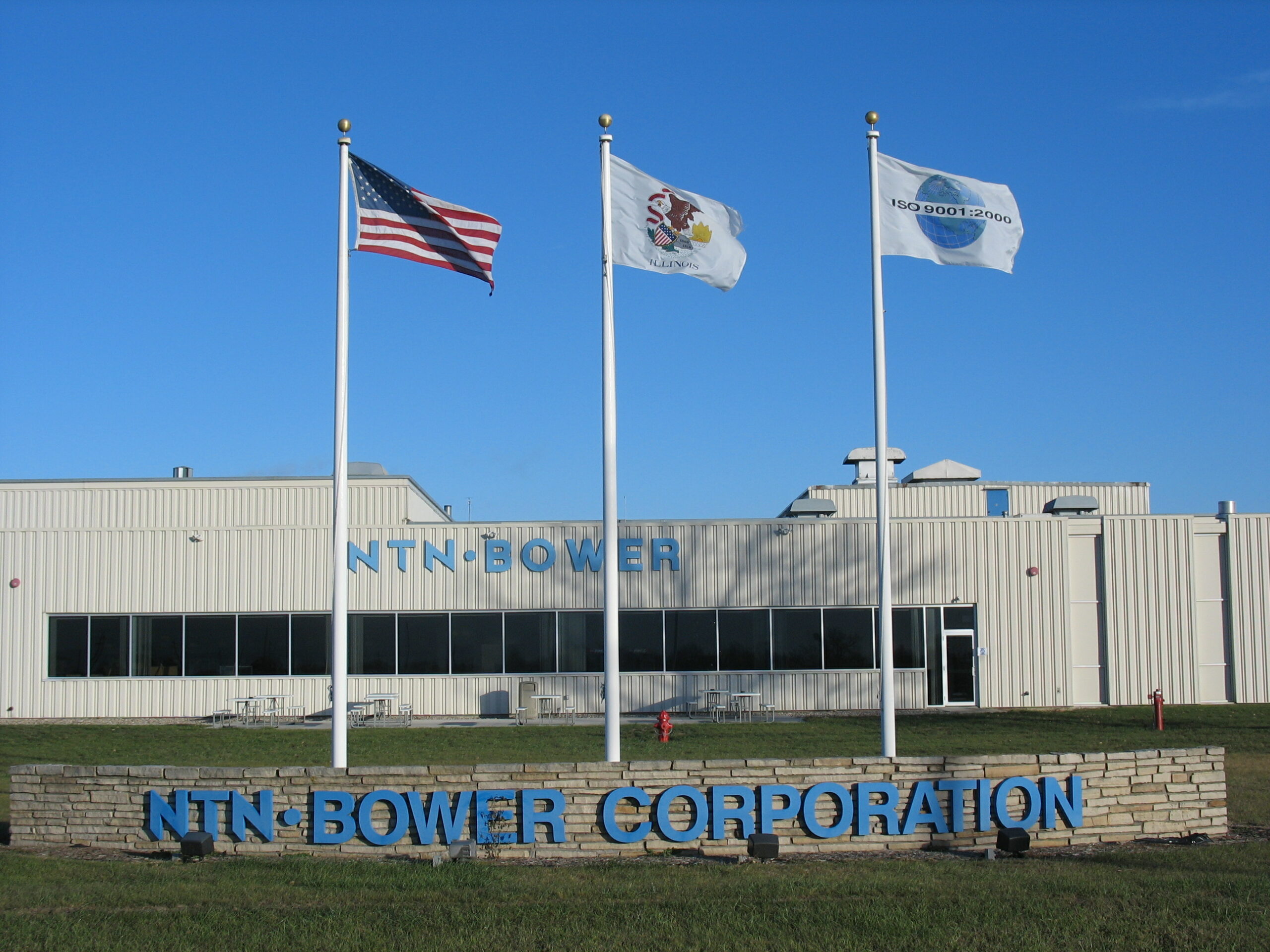 Corporate Front With Flags Macomb Area Economic Development Corporation 4476